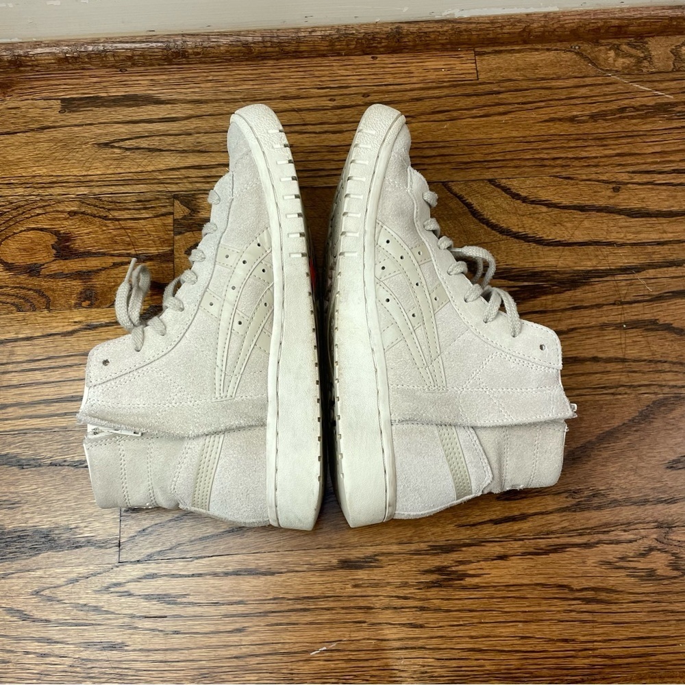 Asics Light Gray Suede High-Tops - Picture 6 of 6